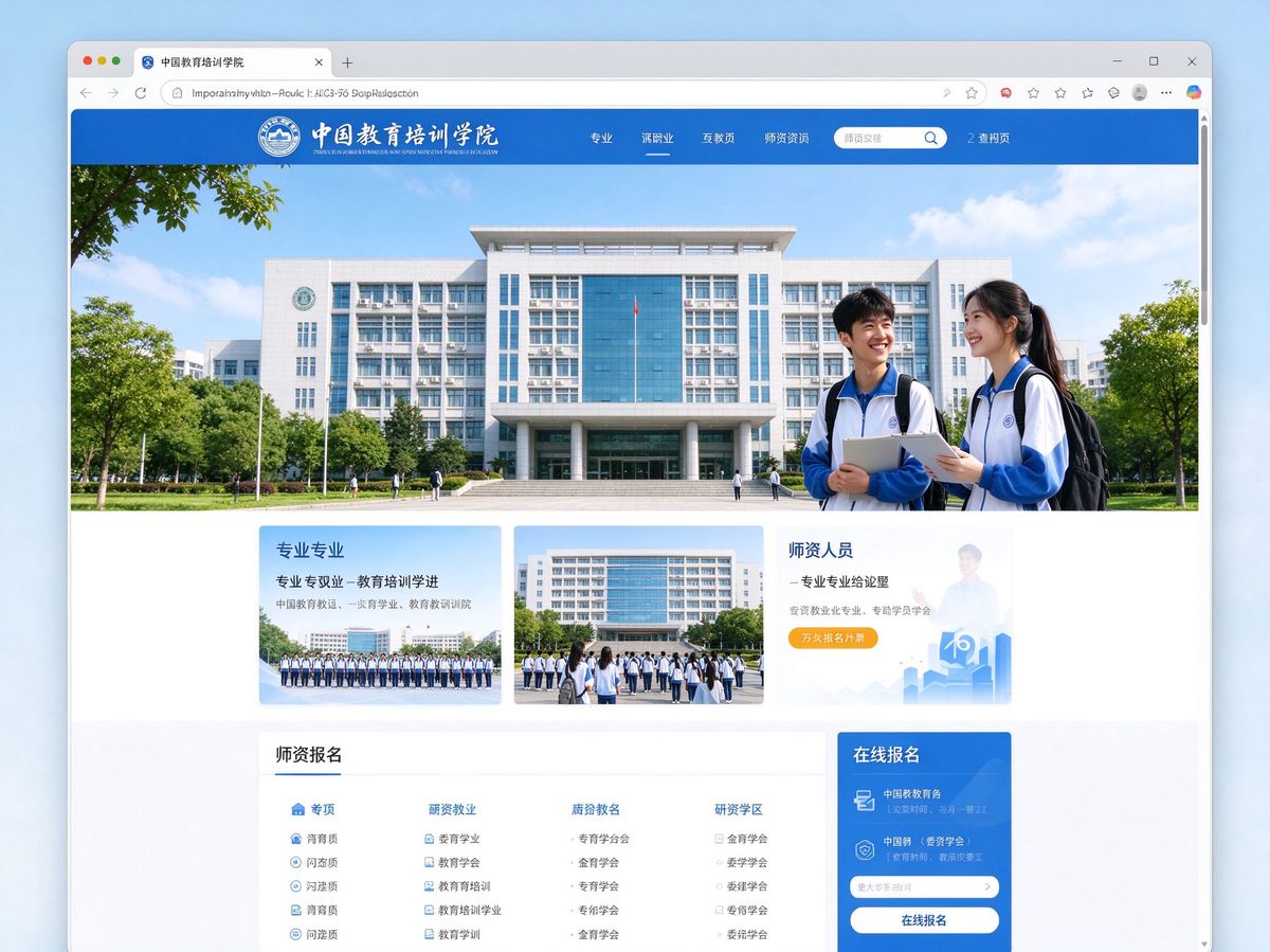 教育培训学院网站